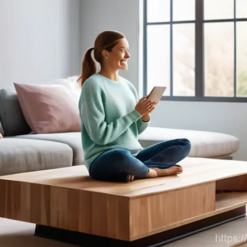 AI 분야 글로벌 트렌드와 사례 - **Prompt for Hyper-Personalized AI**:
    "A cozy, modern living room bathed in warm, soft cinematic...