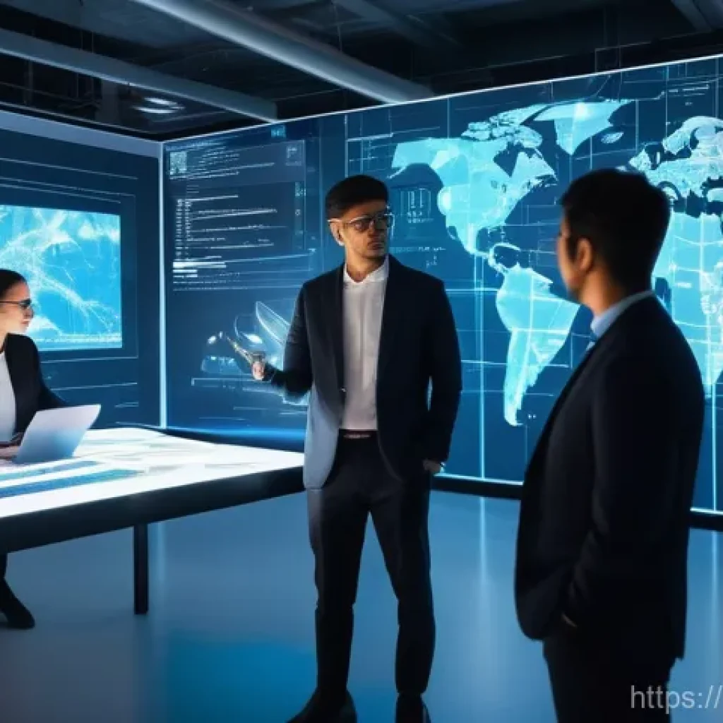 AI 전문가의 글로벌 취업 팁 - **Prompt 1: AI as a Catalyst for New Opportunities and Growth in France**
"A vibrant, optimistic...