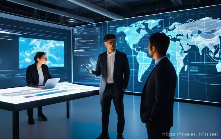 AI 전문가의 글로벌 취업 팁 - **Prompt 1: AI as a Catalyst for New Opportunities and Growth in France**
    "A vibrant, optimistic...
