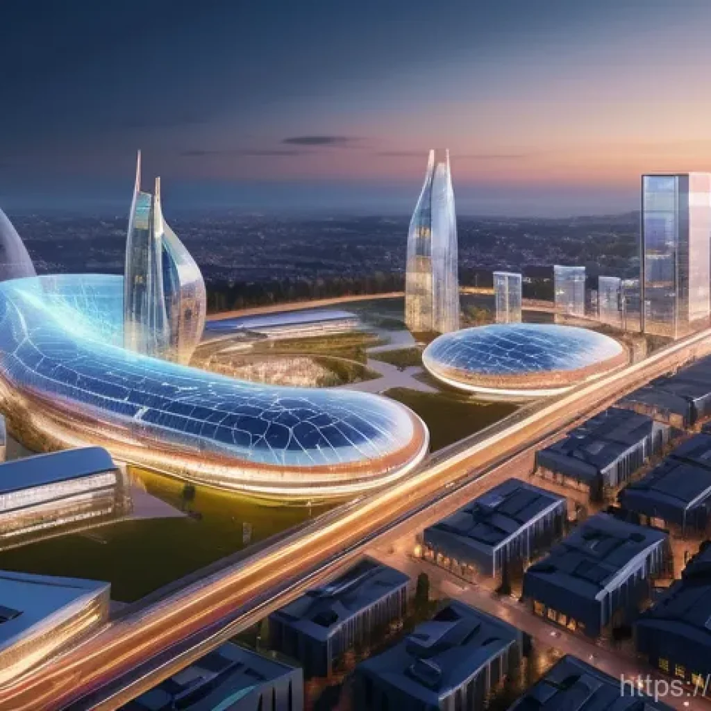 AI 관련 컨퍼런스와 참여 효과 - **Prompt 1: Europe's AI-First Vision**
    A panoramic, wide-angle shot of a futuristic European cit...